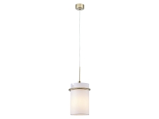 NEWPORT 4630 4631/S gold , Подвесной светильник, Gold Shade white D14,5*H31/300 cm E14 1*40W