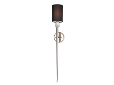 NEWPORT 3520 3521/A без абажуров , Бра, Nickel Clear glass L14*H96*Sp17.5 cm E14 1*40W