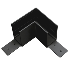 Соединитель PRO L-образный горизонтальный Teta Lightstar 505127-ALU