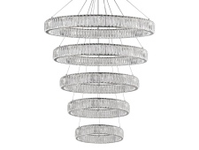 NEWPORT 8240 Потолочная чашка 8240 D35 5 вертик.колец chrome , Chrome D35*H4 cm