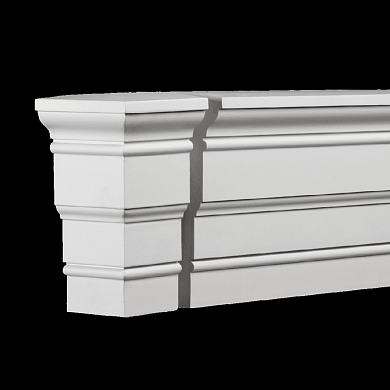 Фасадная лепнина торцевой элемент 4.04.332 Европласт