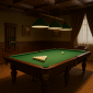 Обои в бильярдную