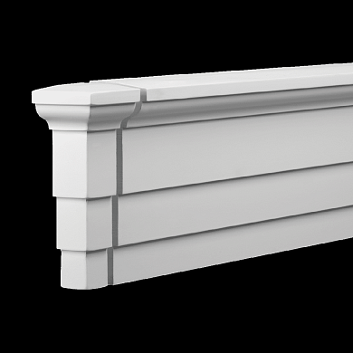 Фасадная лепнина торцевой элемент 4.04.231 Европласт