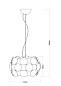 Подвесной светильник Arte Lamp PLUTO A5839SP-4WH