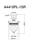 Потолочный светильник Arte Lamp SCHELENBERG A4410PL-1SR