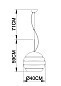 Подвесной светильник Arte Lamp FETTA A3055SP-1SS